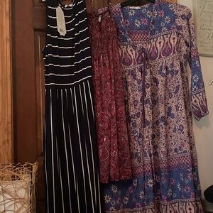 3 like new dresses